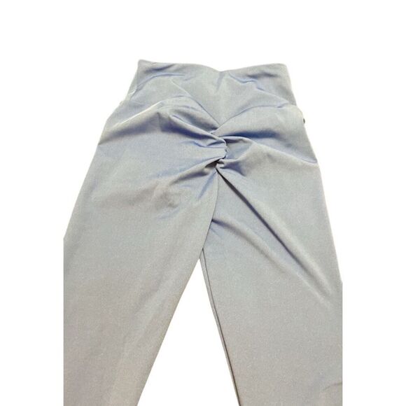 Blue Scrunched Booty Legging Sz Small - Picture 2 of 4